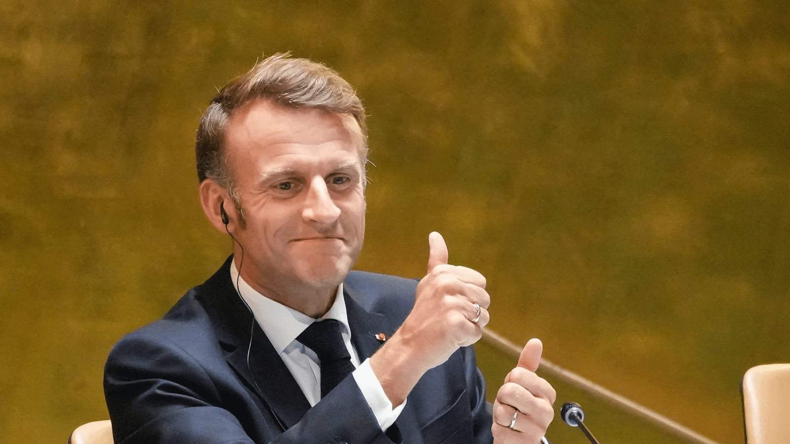 Macron Stuck in Traffic Because of Trump’s Motorcade
