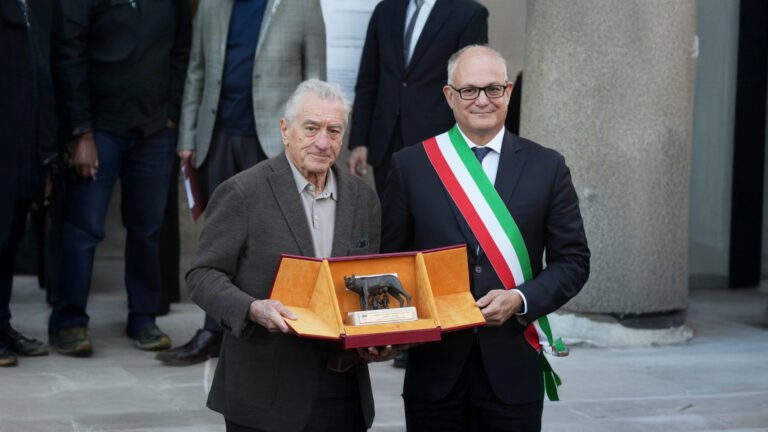 Robert De Niro Honored in Rome with Prestigious Capitoline Wolf Award