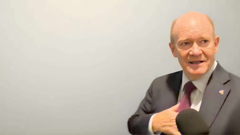 Coons Rebukes Trump Over Europe and Ukraine