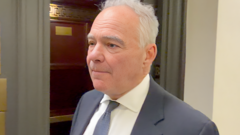 Kaine Comments on Legal Issues Surrounding Ship Blockade