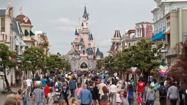 Trash Replaces Magic at Disneyland Paris After Cleaning Staff Strike