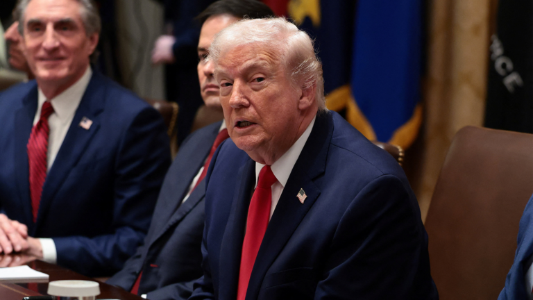 Trump Addresses Gaza Situation in Cabinet Meeting