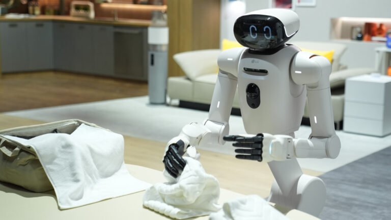 This Robot Does Your Laundry: LG’s Vision for the Future Home