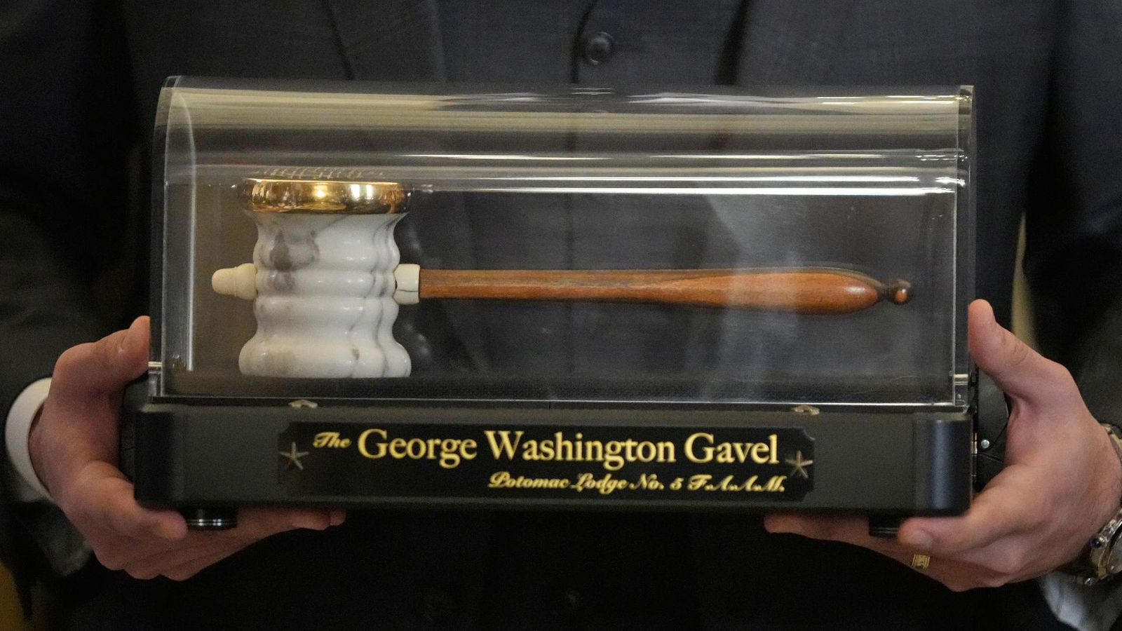 George Washington’s Gavel Makes Historic SOTU Debut