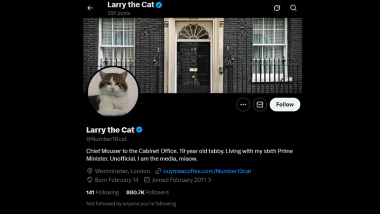 Larry the Cat Celebrates 15 Years as UK’s Chief Mouser