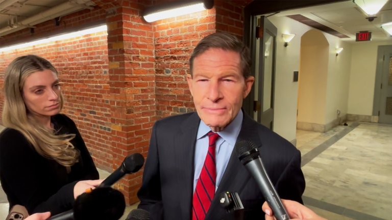 Blumenthal Cites Allied Concerns Over Potential Military Action on Iran
