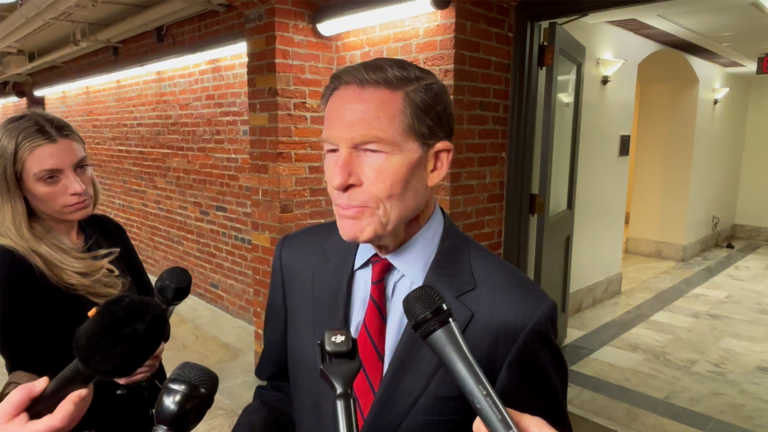 Sen. Blumenthal Calls for War Powers Resolution on Iran