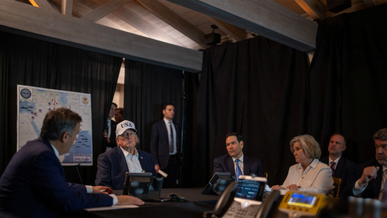 How Mar-a-Lago Became a Makeshift Situation Room